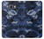 W2959 Navy Blue Camo Camouflage Hard Case and Leather Flip Case For Samsung Galaxy J5 (2016)