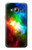 W2312 Colorful Rainbow Space Galaxy Hard Case and Leather Flip Case For Samsung Galaxy J3 (2016)
