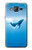 W0843 Blue Whale Hard Case and Leather Flip Case For Samsung Galaxy On5