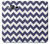 W2345 Navy Blue Shavron Zig Zag Pattern Hard Case and Leather Flip Case For Samsung Galaxy On5