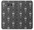 W2371 Skull Vintage Monochrome Pattern Hard Case and Leather Flip Case For Samsung Galaxy On5