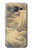 W2680 Japan Art Obi With Stylized Waves Hard Case and Leather Flip Case For Samsung Galaxy On5