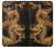 W2804 Chinese Gold Dragon Printed Hard Case and Leather Flip Case For Samsung Galaxy On5