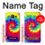 W2884 Tie Dye Swirl Color Hard Case and Leather Flip Case For Samsung Galaxy On5