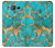 W2906 Aqua Turquoise Stone Hard Case and Leather Flip Case For Samsung Galaxy On5