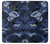 W2959 Navy Blue Camo Camouflage Hard Case and Leather Flip Case For Samsung Galaxy On5