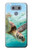 W1377 Ocean Sea Turtle Hard Case and Leather Flip Case For LG G6