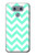 W1723 Mint Chevron Zigzag Hard Case and Leather Flip Case For LG G6
