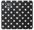 W2299 Black Polka Dots Hard Case and Leather Flip Case For LG G6