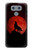 W2955 Wolf Howling Red Moon Hard Case and Leather Flip Case For LG G6