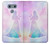 W2992 Princess Pastel Silhouette Hard Case and Leather Flip Case For LG G6
