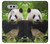 W1073 Panda Enjoy Eating Hard Case and Leather Flip Case For LG V20