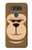 W2721 Cute Grumpy Monkey Cartoon Hard Case and Leather Flip Case For LG V20