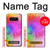 W2488 Tie Dye Color Hard Case and Leather Flip Case For Note 8 Samsung Galaxy Note8