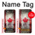 W2490 Canada Maple Leaf Flag Texture Hard Case and Leather Flip Case For LG Q6