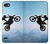 W2675 Extreme Freestyle Motocross Hard Case and Leather Flip Case For LG Q6