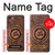 W2874 Om Symbol Tattoo Hard Case and Leather Flip Case For LG Q6