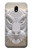 W0574 Tiger Carving Hard Case and Leather Flip Case For Samsung Galaxy J7 (2017) EU Version