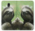 W2708 Smiling Sloth Hard Case and Leather Flip Case For Samsung Galaxy J7 (2017) EU Version