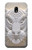 W0574 Tiger Carving Hard Case and Leather Flip Case For Samsung Galaxy J3 (2017) EU Version