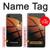 W0980 Basketball Sport Hard Case and Leather Flip Case For iPhone 7, iPhone 8, iPhone SE (2020) (2022)