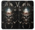 W1027 Hardcore Metal Skull Hard Case and Leather Flip Case For iPhone 7, iPhone 8, iPhone SE (2020) (2022)