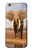 W0310 African Elephant Hard Case and Leather Flip Case For iPhone 6 6S