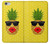 W2443 Funny Pineapple Sunglasses Kiss Hard Case and Leather Flip Case For iPhone 6 6S