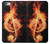 W0493 Music Note Burn Hard Case and Leather Flip Case For iPhone 6 Plus, iPhone 6s Plus