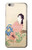 W0889 Japan Art Kimono Hard Case and Leather Flip Case For iPhone 6 Plus, iPhone 6s Plus