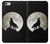 W1981 Wolf Howling at The Moon Hard Case and Leather Flip Case For iPhone 6 Plus, iPhone 6s Plus