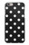 W2299 Black Polka Dots Hard Case and Leather Flip Case For iPhone 6 Plus, iPhone 6s Plus