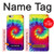 W2884 Tie Dye Swirl Color Hard Case and Leather Flip Case For iPhone 6 Plus, iPhone 6s Plus