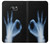 W3239 X-Ray Hand Sign OK Hard Case and Leather Flip Case For Samsung Galaxy S7 Edge