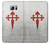 W3200 Order of Santiago Cross of Saint James Hard Case and Leather Flip Case For Samsung Galaxy S6 Edge Plus