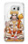 W3186 Lord Hanuman Chalisa Hindi Hindu Hard Case and Leather Flip Case For Samsung Galaxy S6 Edge