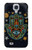 W3175 Hamsa Hand Mosaics Hard Case and Leather Flip Case For Samsung Galaxy S4