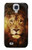 W3182 Lion Hard Case and Leather Flip Case For Samsung Galaxy S4