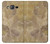 W3240 Yellow Marble Stone Hard Case and Leather Flip Case For Samsung Galaxy On5