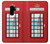 W2059 England British Telephone Box Minimalist Hard Case and Leather Flip Case For Samsung Galaxy S9 Plus