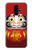 W2839 Japan Daruma Doll Hard Case and Leather Flip Case For Samsung Galaxy S9 Plus