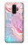 W3050 Vintage Pastel Flowers Hard Case and Leather Flip Case For Samsung Galaxy S9 Plus