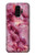 W3052 Pink Marble Graphic Printed Hard Case and Leather Flip Case For Samsung Galaxy S9 Plus