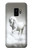 W0932 White Horse Hard Case and Leather Flip Case For Samsung Galaxy S9