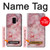 W2843 Pink Marble Texture Hard Case and Leather Flip Case For Samsung Galaxy S9