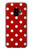 W2951 Red Polka Dots Hard Case and Leather Flip Case For Samsung Galaxy S9