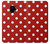 W2951 Red Polka Dots Hard Case and Leather Flip Case For Samsung Galaxy S9