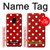 W2951 Red Polka Dots Hard Case and Leather Flip Case For Samsung Galaxy S9