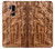 W1307 Fish Wood Carving Graphic Printed Hard Case and Leather Flip Case For LG G7 ThinQ