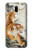 W2751 Chinese Tiger Brush Painting Hard Case and Leather Flip Case For LG G7 ThinQ